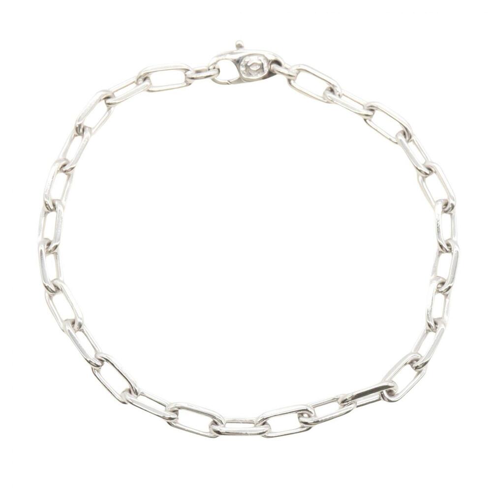 Cartier Spartacus Bracelet, 18K White Gold (18KWG), Women's, Silver Tone, B60...